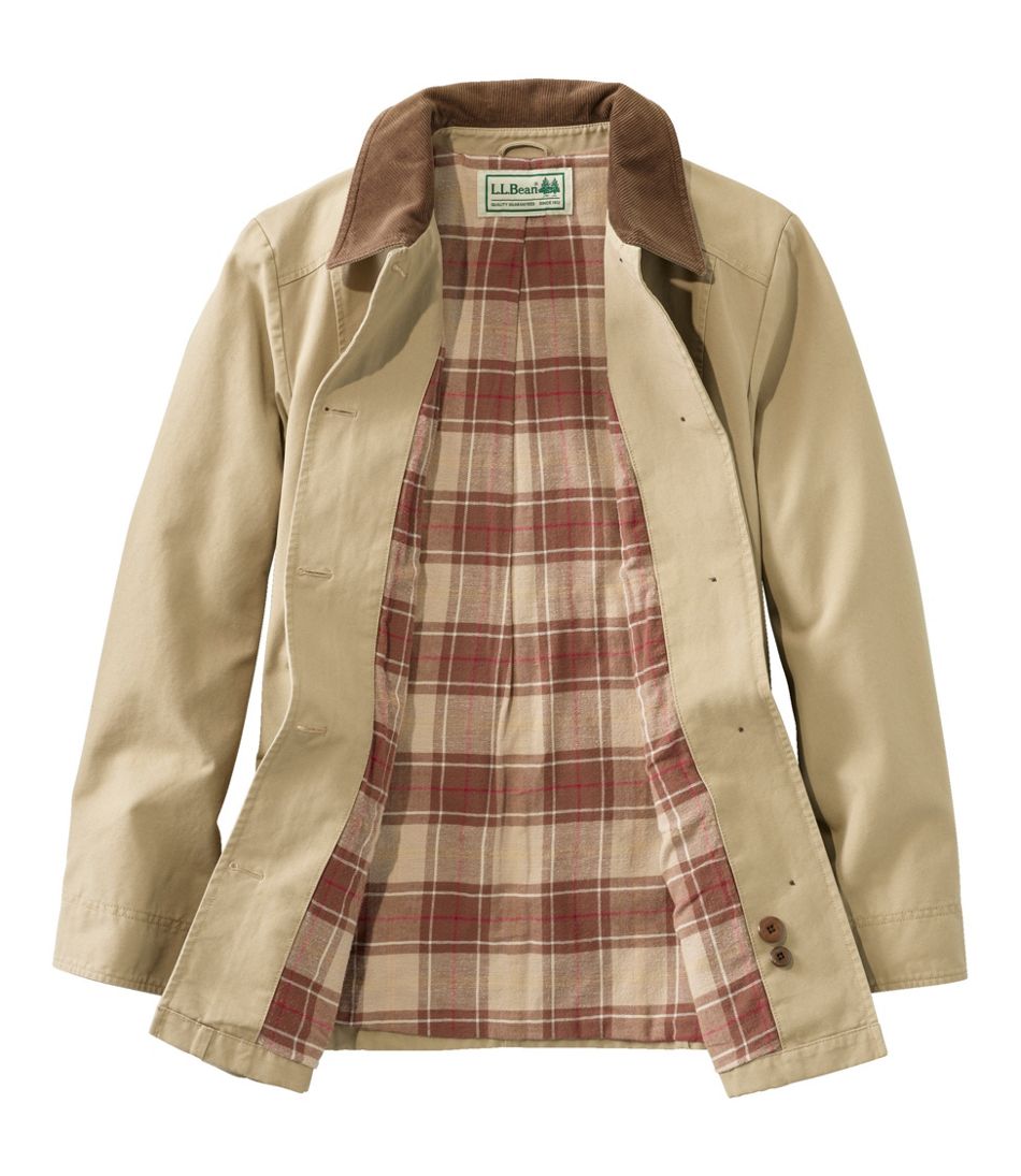 Women's Adirondack Barn Coat, Flannel-Lined | L.L.Bean