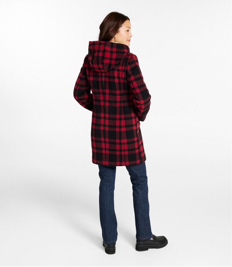 Women's Classic Lambswool Duffel Coat, Pattern | L.L.Bean