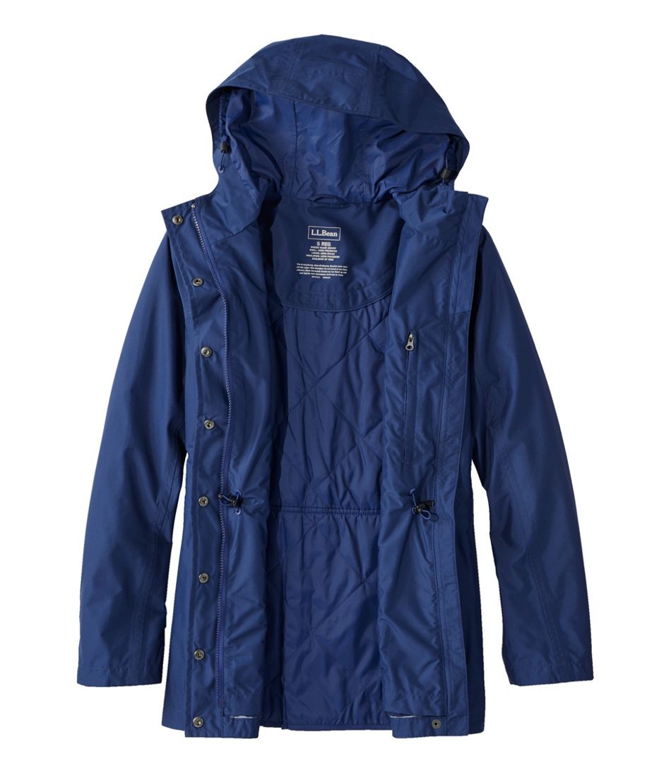 Women's H2OFF Rain Jacket, PrimaLoft-Lined | L.L.Bean