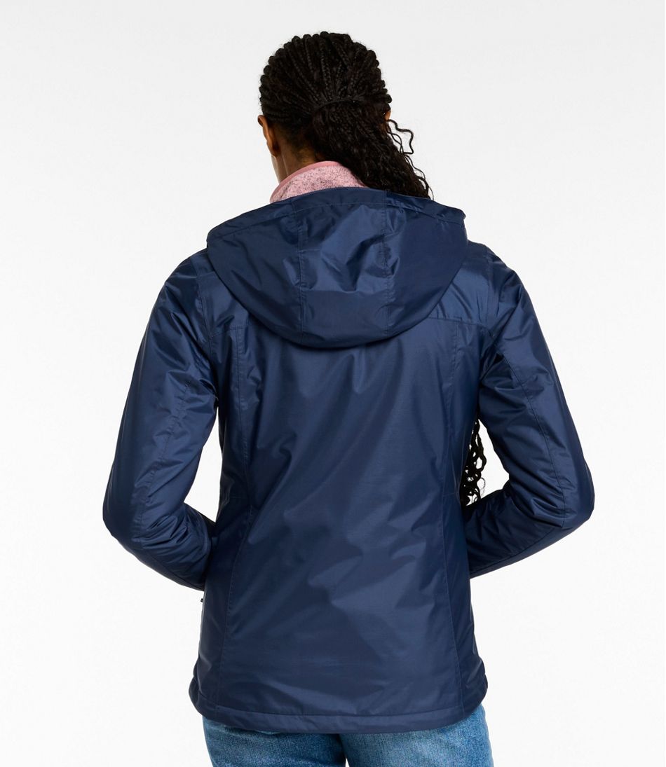 Women's Trail Model Rain Jacket, Fleece-Lined | L.L.Bean