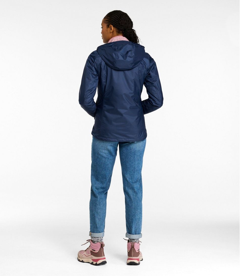 Women's Trail Model Rain Jacket, Fleece-Lined | L.L.Bean