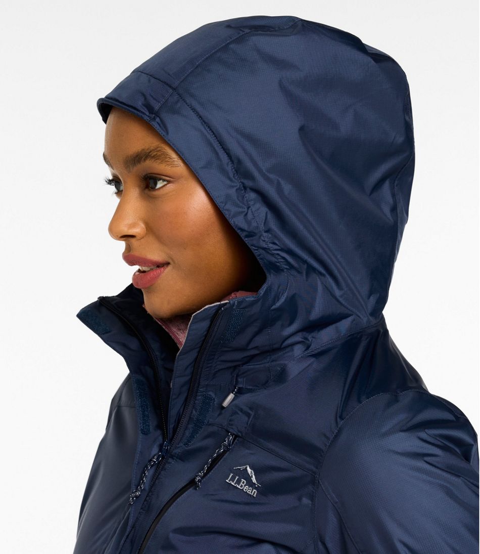Women's Trail Model Rain Jacket, Fleece-Lined | L.L.Bean