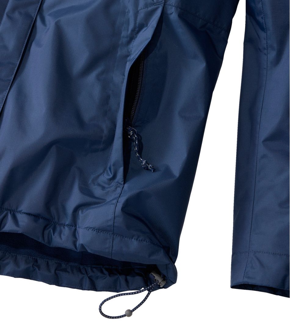 Women's Trail Model Rain Jacket, Fleece-Lined | L.L.Bean
