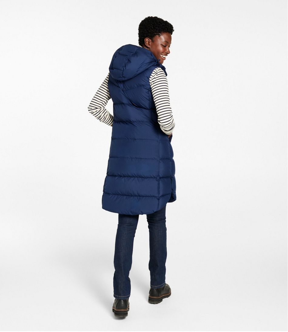 Women's Popham Puffer Long Vest | L.L.Bean