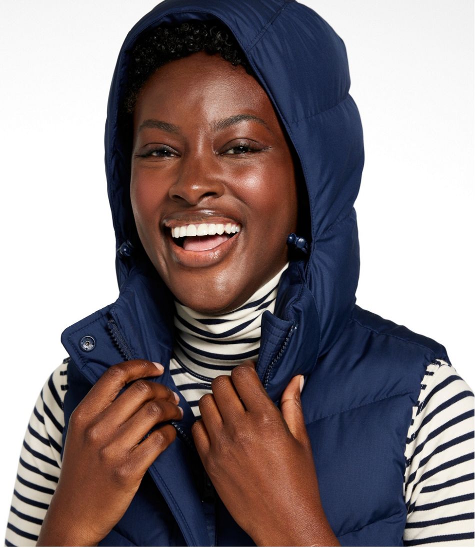 Women's Popham Puffer Long Vest | L.L.Bean