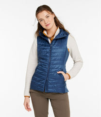 Women's PrimaLoft Packaway Long Vest | L.L.Bean