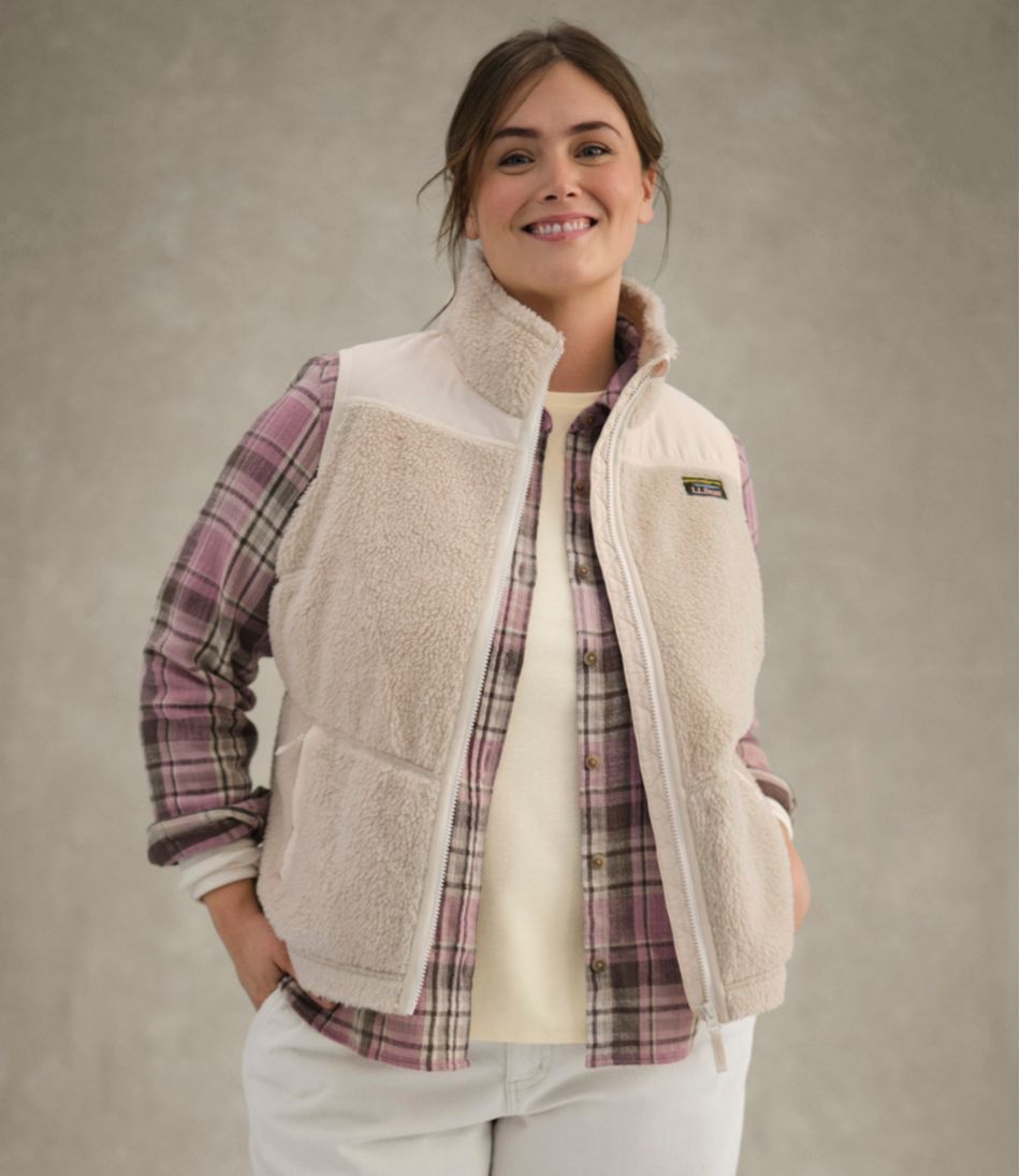Women's Bean's Sherpa Fleece Vest | L.L.Bean