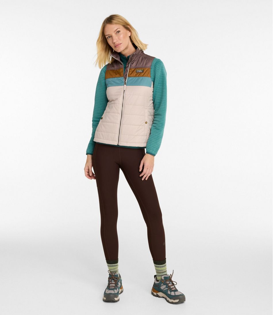 Women's Mountain Classic Puffer Vest, Colorblock | L.L.Bean