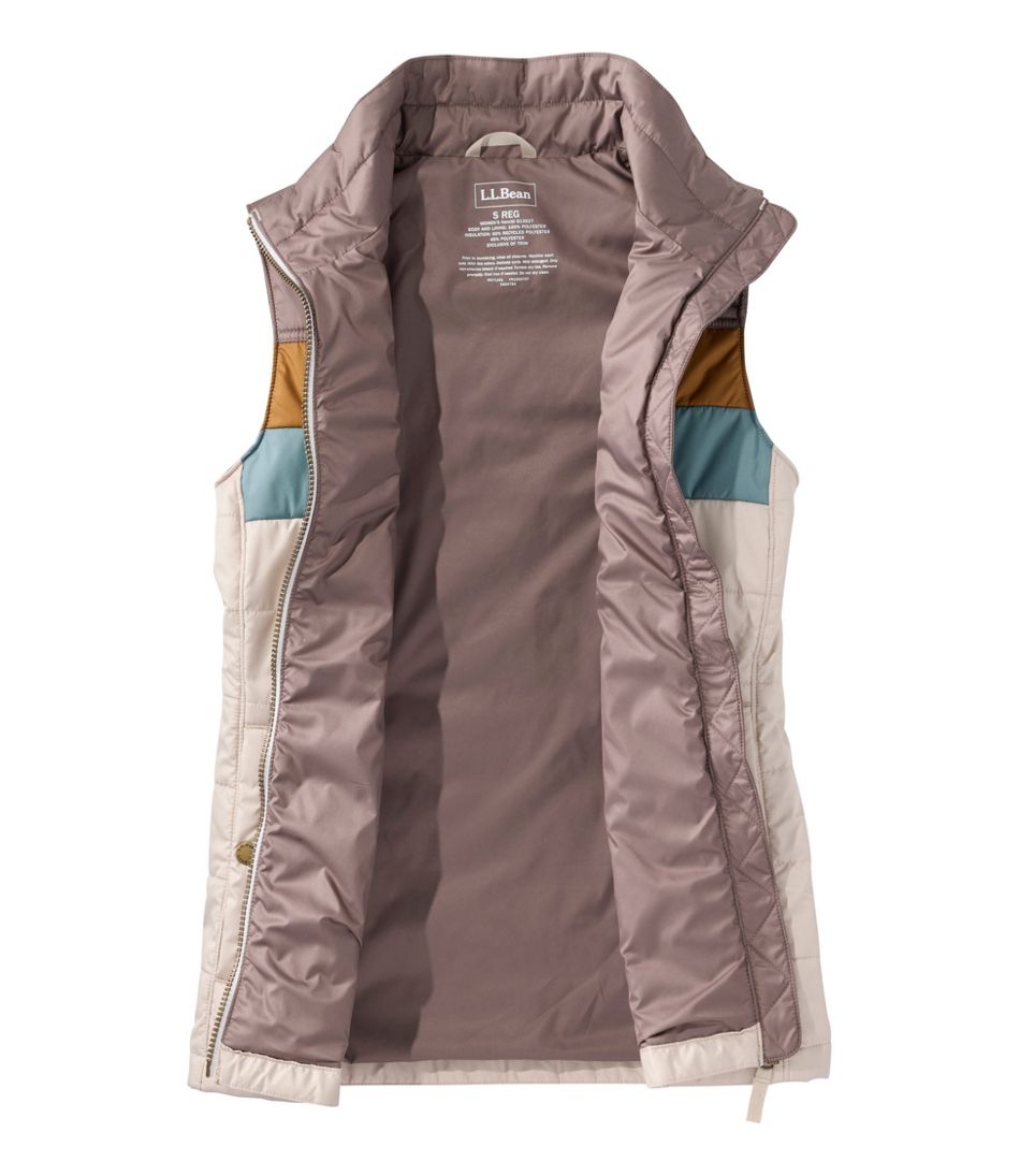 Women's Mountain Classic Puffer Vest, Colorblock | L.L.Bean
