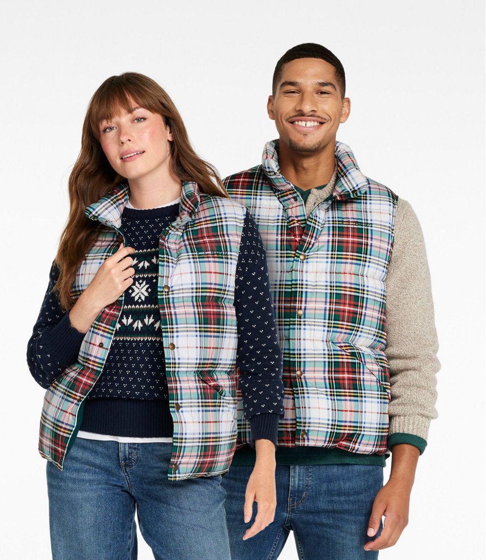 Adults' Bean's Trail Model Down Vest '82, Print | L.L.Bean