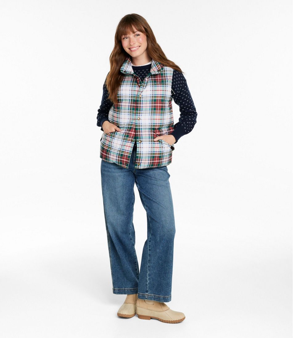 Adults' Bean's Trail Model Down Vest '82, Print | L.L.Bean