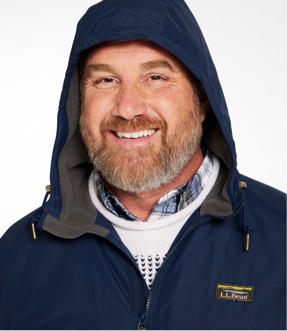 Men's Insulated 3-Season Bomber Hooded Jacket | L.L.Bean