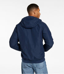 Men's Insulated 3-Season Bomber Hooded Jacket | L.L.Bean