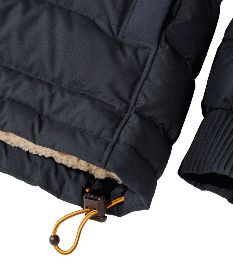 Men's Mountain Classic Down Hooded Jacket, Sherpa-Lined | L.L.Bean