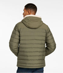 Men's Mountain Classic Down Hooded Jacket, Sherpa-Lined | L.L.Bean