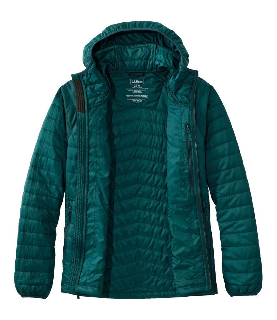 Men's PrimaLoft Packaway Hooded Jacket | L.L.Bean