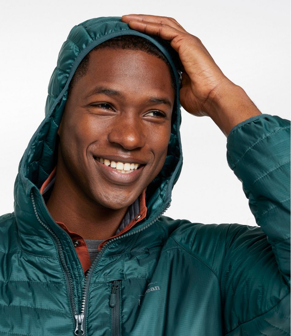 Men's PrimaLoft Packaway Hooded Jacket | L.L.Bean