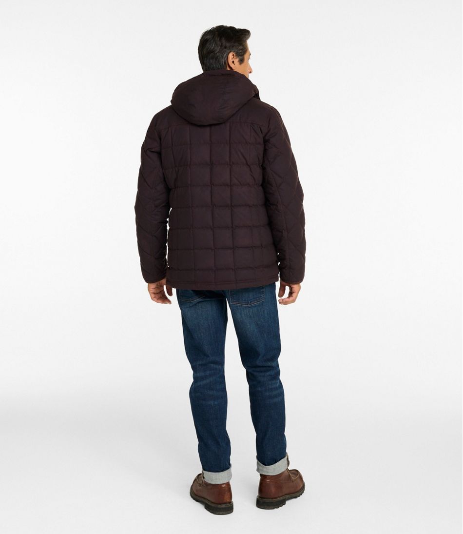Men's Upcountry Waxed Down Hooded Jacket | L.L.Bean