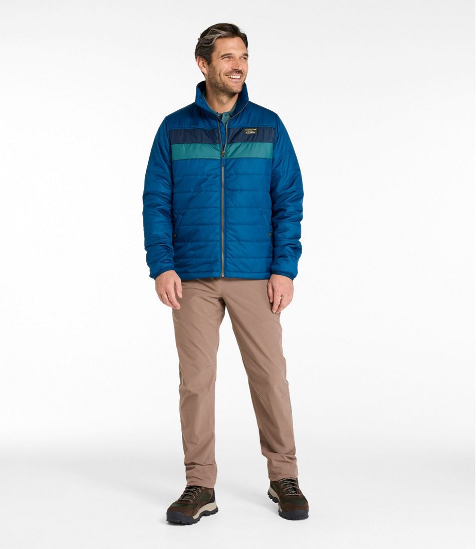 Men's Mountain Classic Puffer Jacket, Colorblock | L.L.Bean