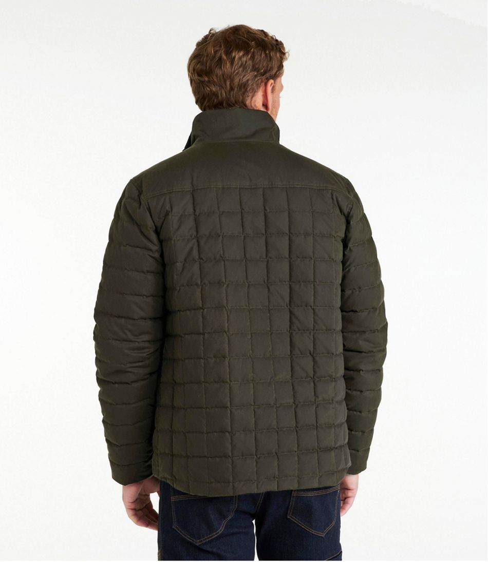 Men's Upcountry Waxed Cotton Down Sweater | L.L.Bean