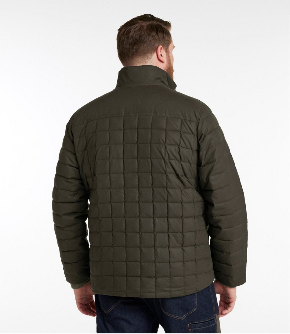 Men's Upcountry Waxed Cotton Down Sweater | L.L.Bean