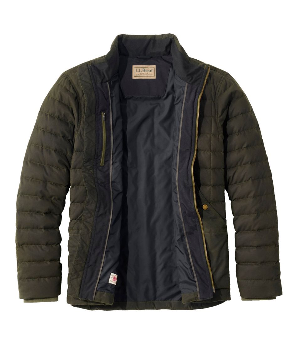 Men's Upcountry Waxed Cotton Down Sweater | L.L.Bean