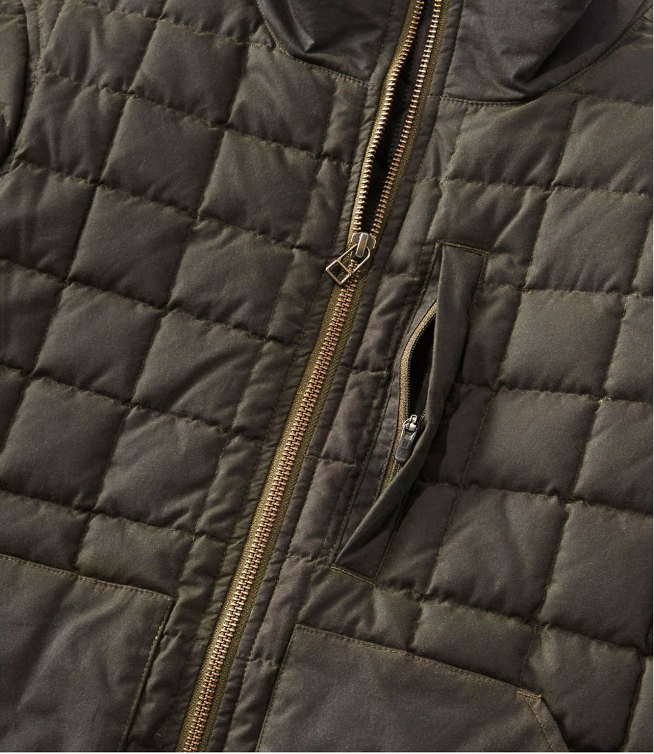 Men's Upcountry Waxed Cotton Down Sweater | L.L.Bean