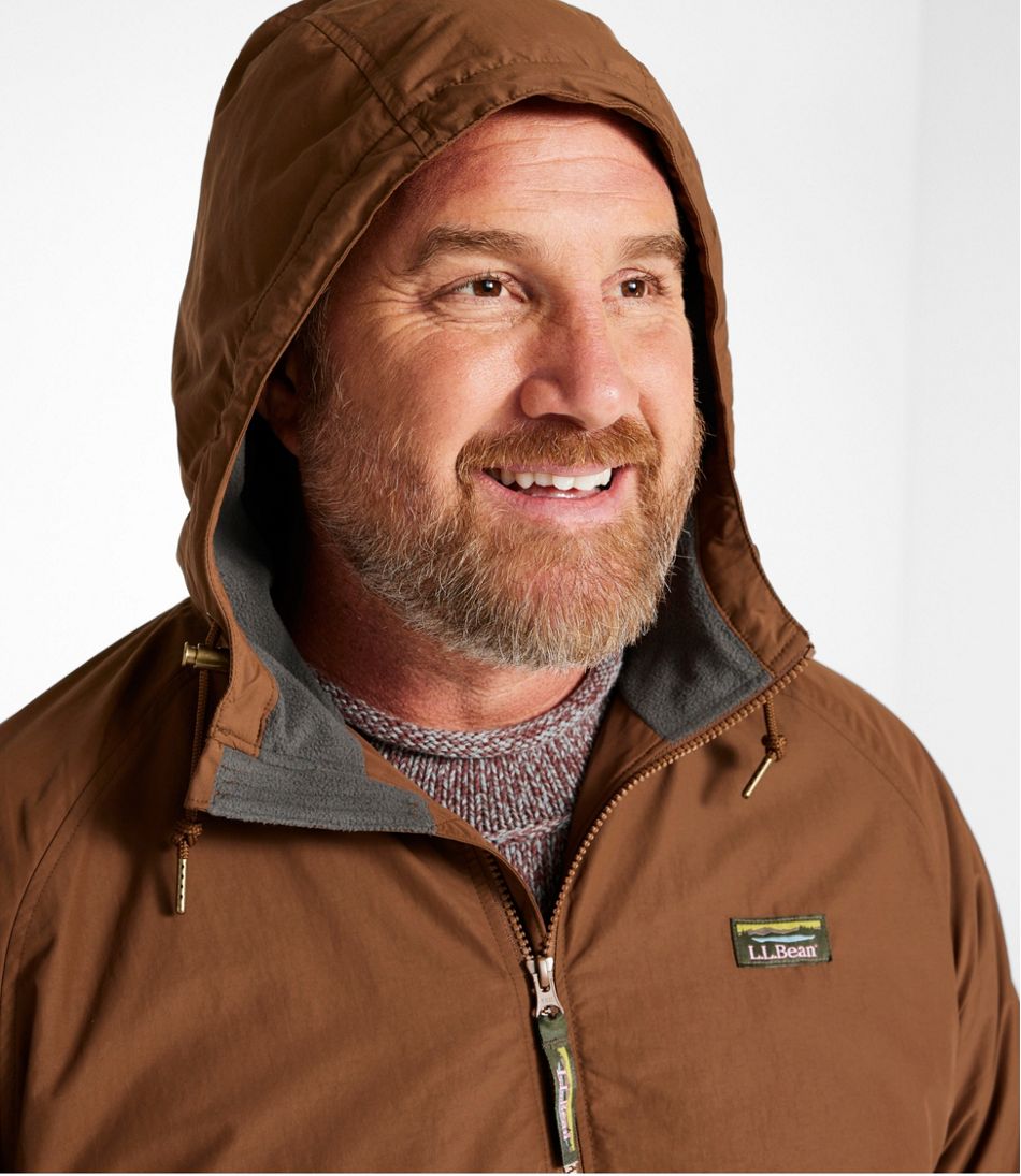 Men's Insulated 3-Season Bomber Hooded Jacket, Colorblock | L.L.Bean