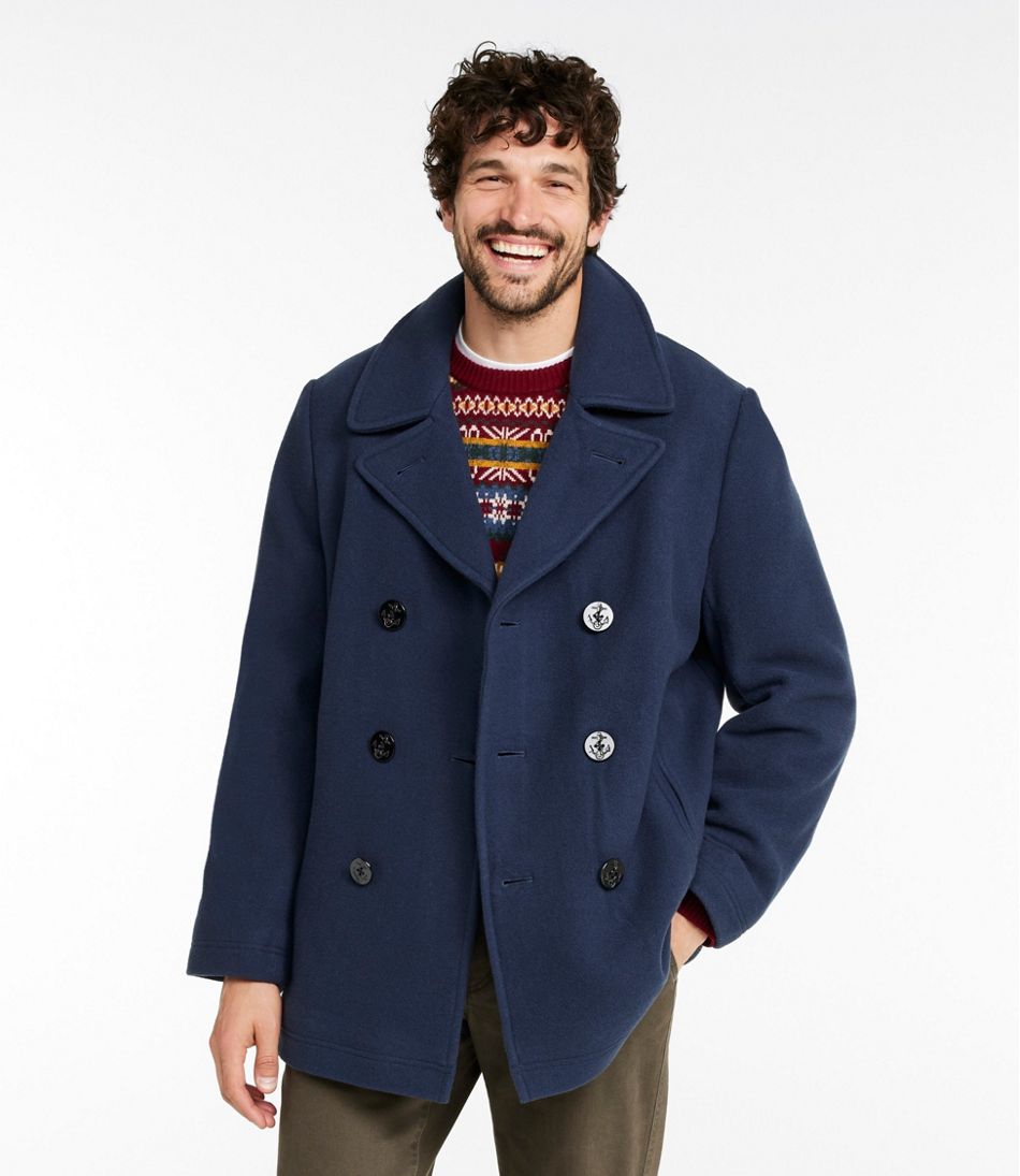 Authentic wool pea coat | L.L.Bean