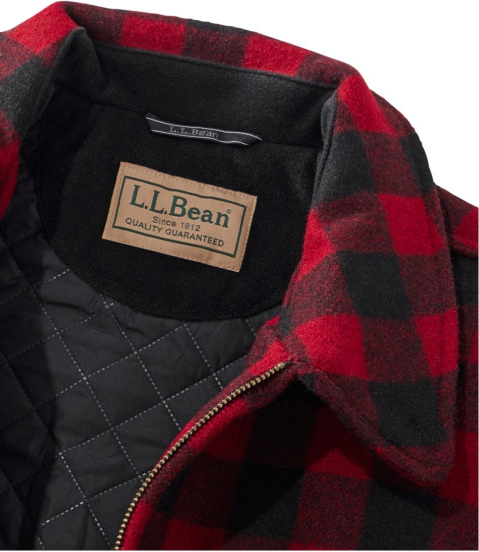 Men's Maine Guide Zip-Front Jac-Shirt with PrimaLoft, Plaid | L.L.Bean
