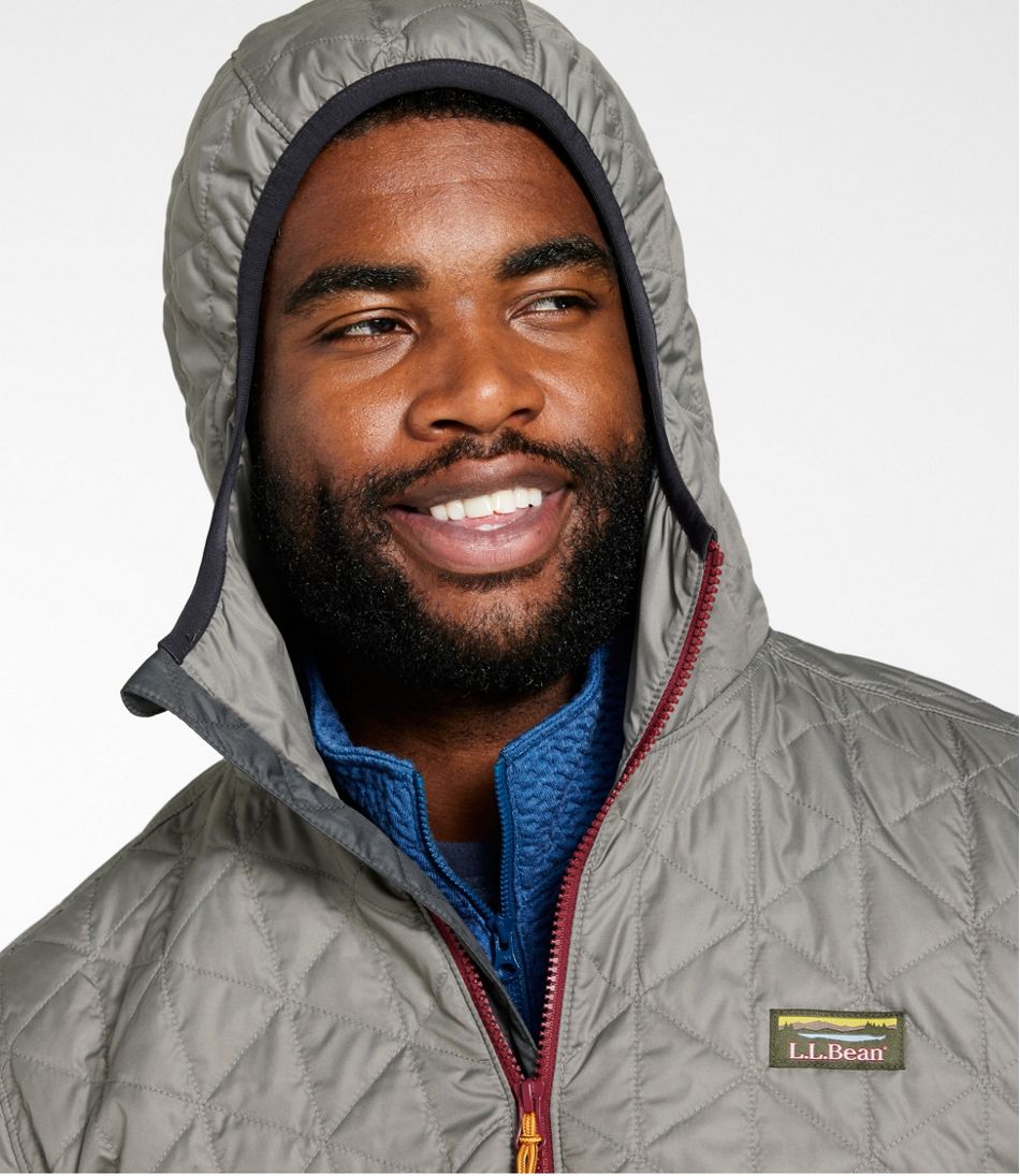 Men's Katahdin Insulated Hoodie, Colorblock | L.L.Bean
