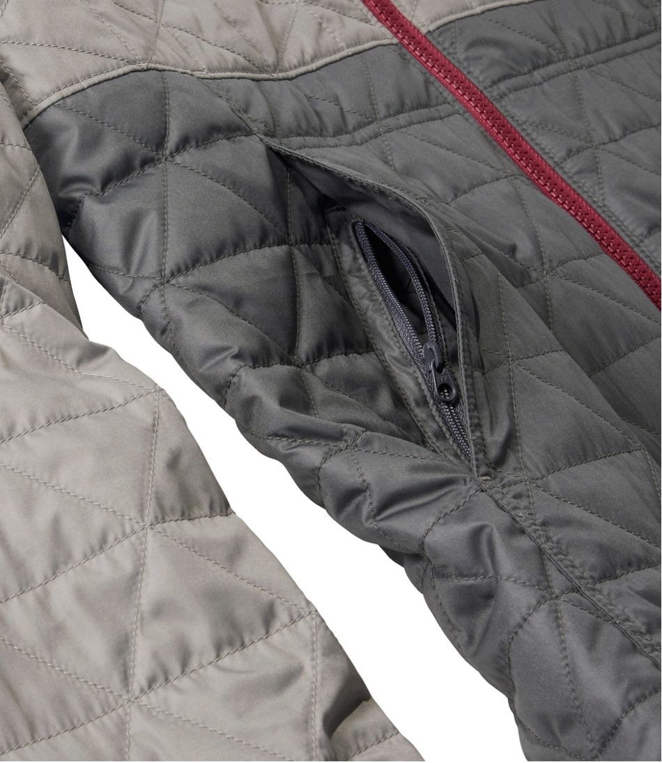 Men's Katahdin Insulated Hoodie, Colorblock | L.L.Bean