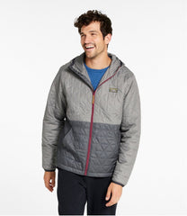 Men's Katahdin Insulated Hoodie, Colorblock | L.L.Bean