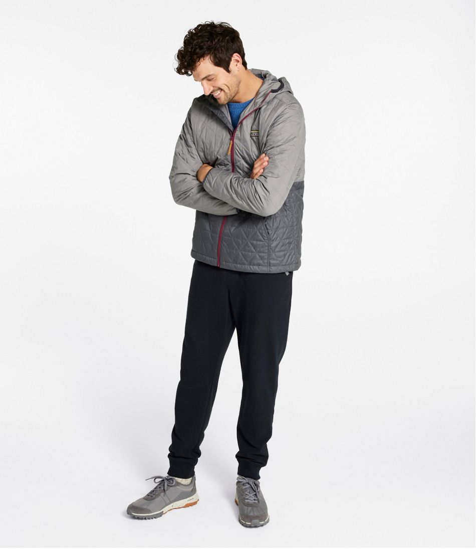 Men's Katahdin Insulated Hoodie, Colorblock | L.L.Bean