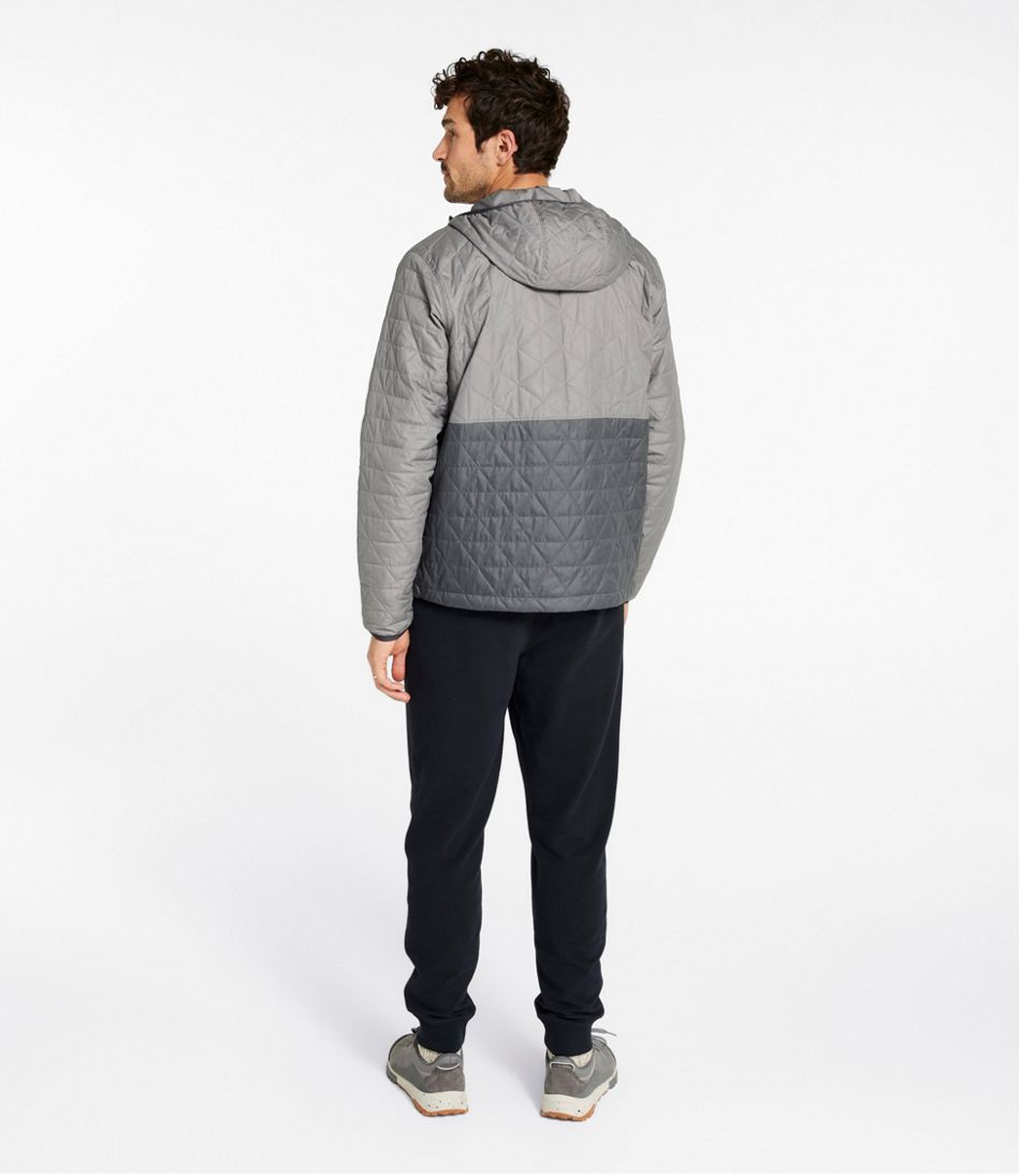 Men's Katahdin Insulated Hoodie, Colorblock | L.L.Bean