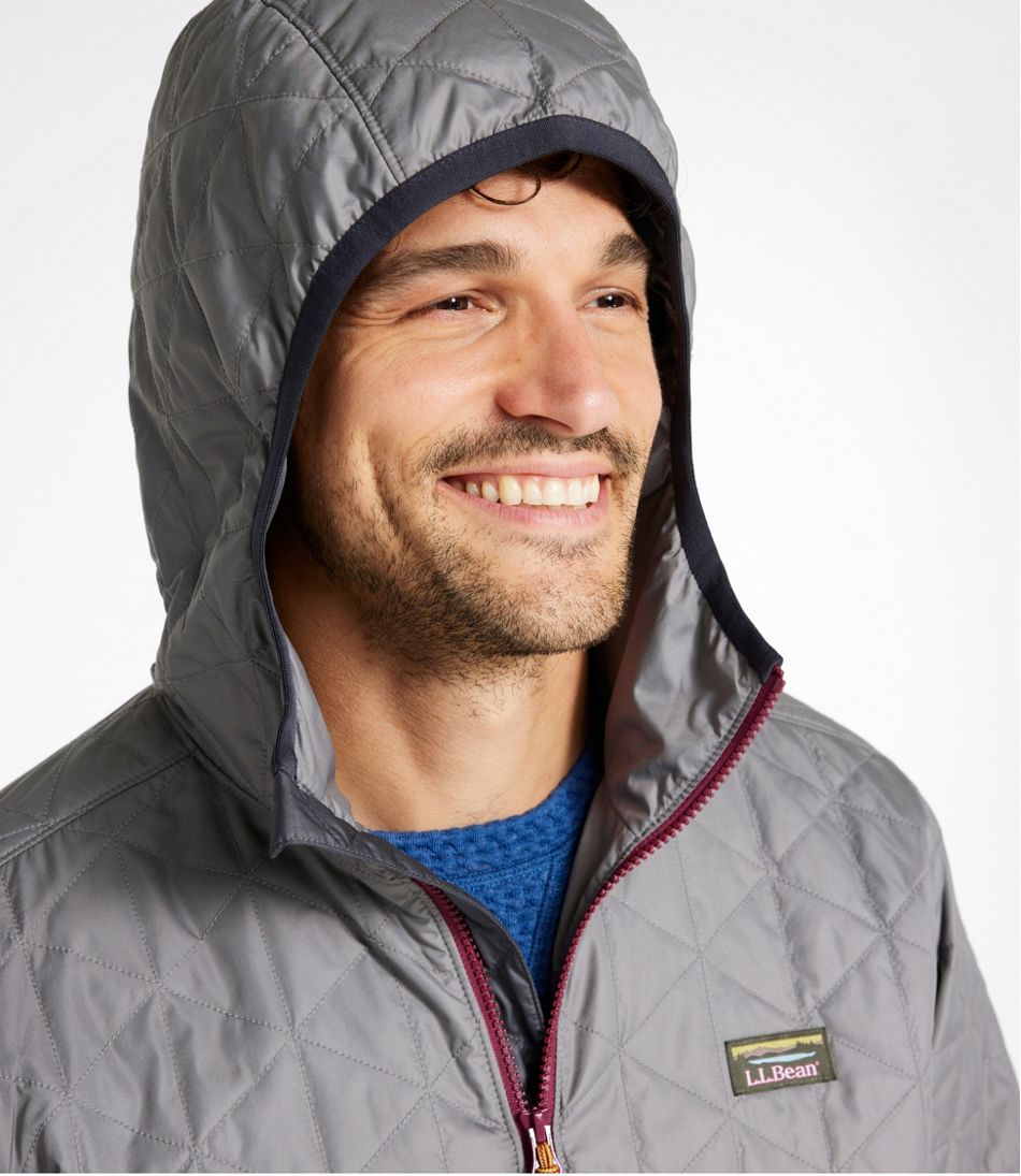 Men's Katahdin Insulated Hoodie, Colorblock | L.L.Bean