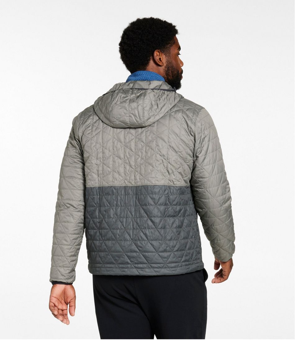 Men's Katahdin Insulated Hoodie, Colorblock | L.L.Bean