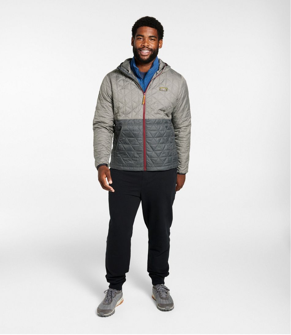 Men's Katahdin Insulated Hoodie, Colorblock | L.L.Bean
