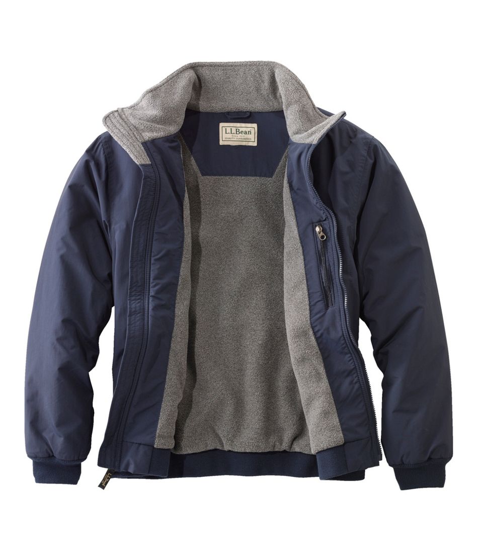 Men's Warm-Up Jacket, Fleece Lined | L.L.Bean