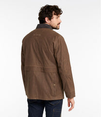Men's Double L Waxed-Cotton Upland Coat | L.L.Bean