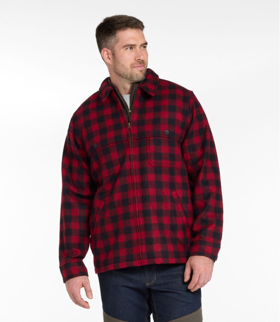Men's Maine Guide Zip-Front Jac-Shirt, Plaid | L.L.Bean