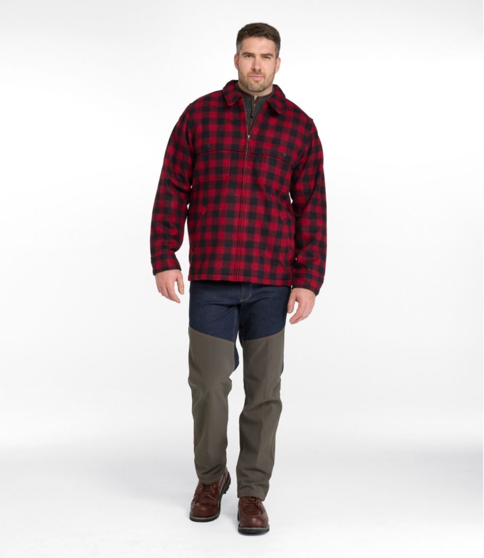 Men's Maine Guide Zip-Front Jac-Shirt, Plaid | L.L.Bean