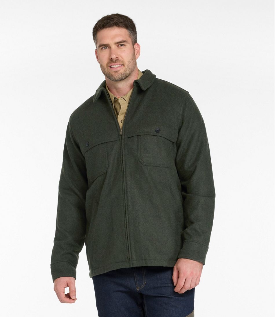Men's Maine Guide Zip-Front Jac-Shirt | L.L.Bean