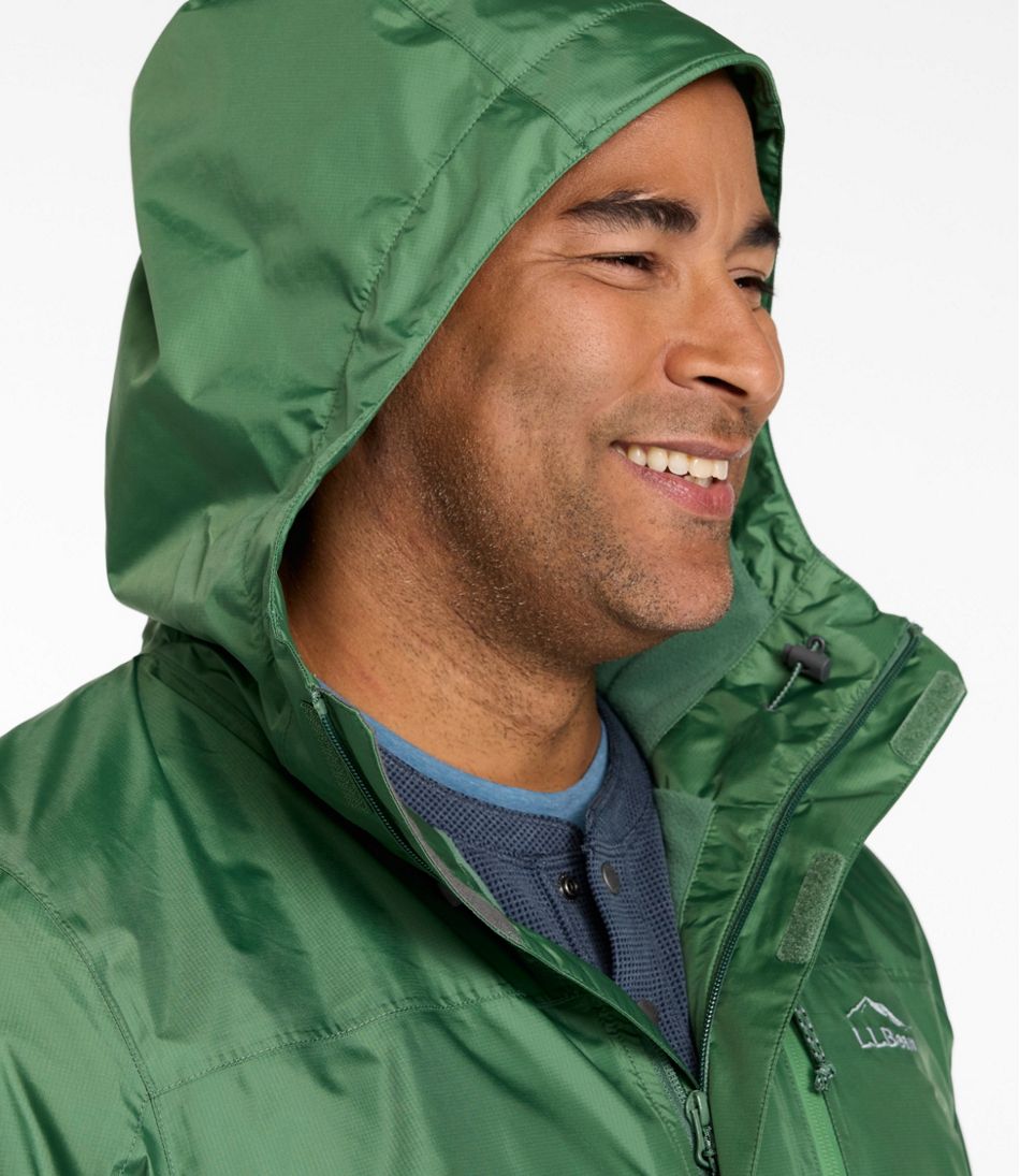 Men's Trail Model Rain Jacket, Fleece-Lined | L.L.Bean