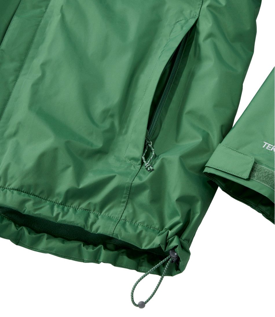 Men's Trail Model Rain Jacket, Fleece-Lined | L.L.Bean