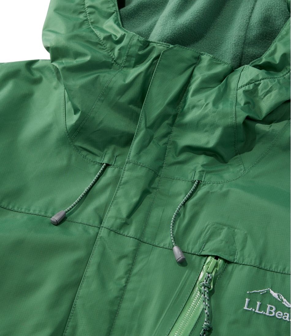 Men's Trail Model Rain Jacket, Fleece-Lined | L.L.Bean
