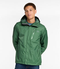 Men's Trail Model Rain Jacket, Fleece-Lined | L.L.Bean