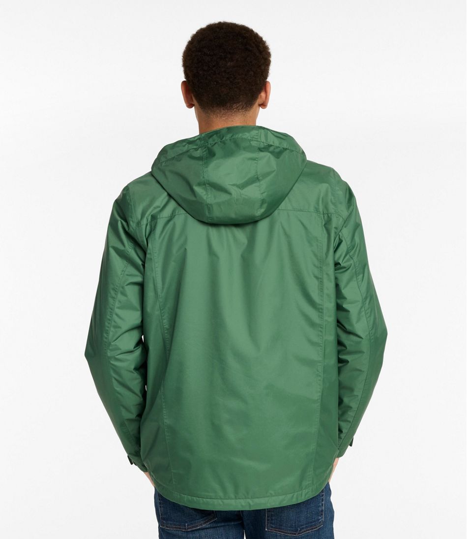 Men's Trail Model Rain Jacket, Fleece-Lined | L.L.Bean
