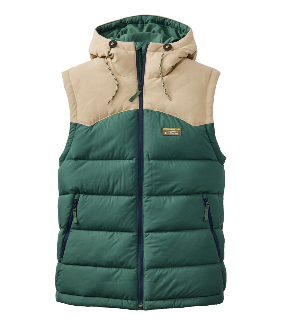 Men's Mountain Classic Hooded Down Vest | L.L.Bean