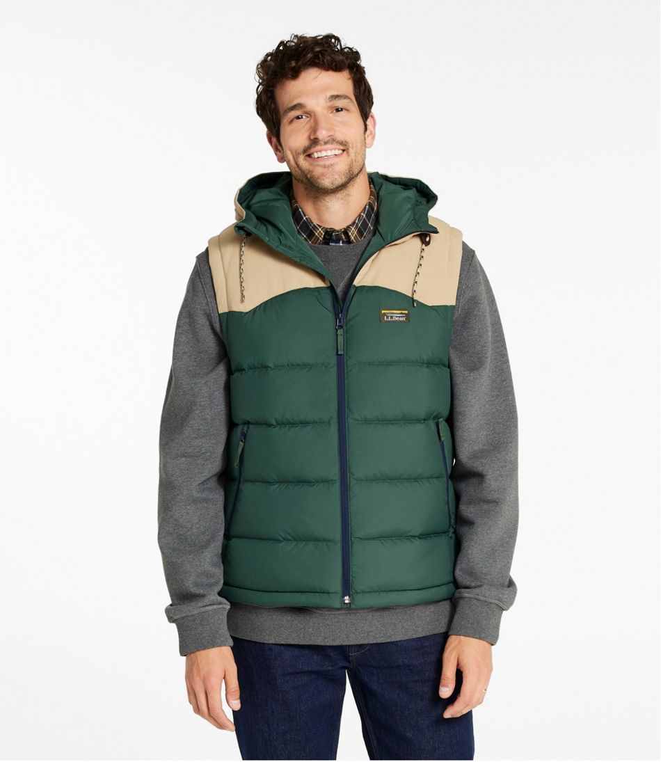 Men's Mountain Classic Hooded Down Vest | L.L.Bean